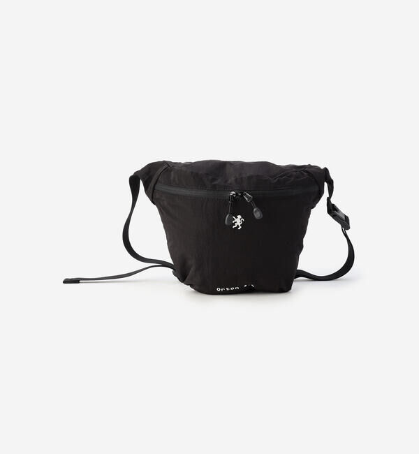GYMPHLEX「Gymphlex | ナイロンリップストップ サコッシュ Orton 1.8 UNISEX」|ショルダー・メッセンジャー|BLACK