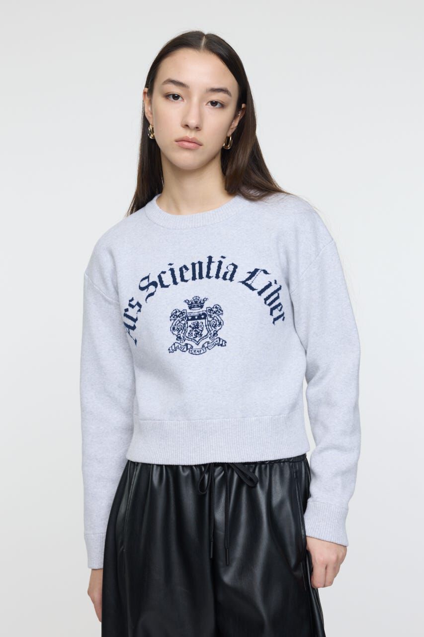 MOUSSY「SWEATLIKE JAQUARD セーター」|ニット・セーター|T.GRY