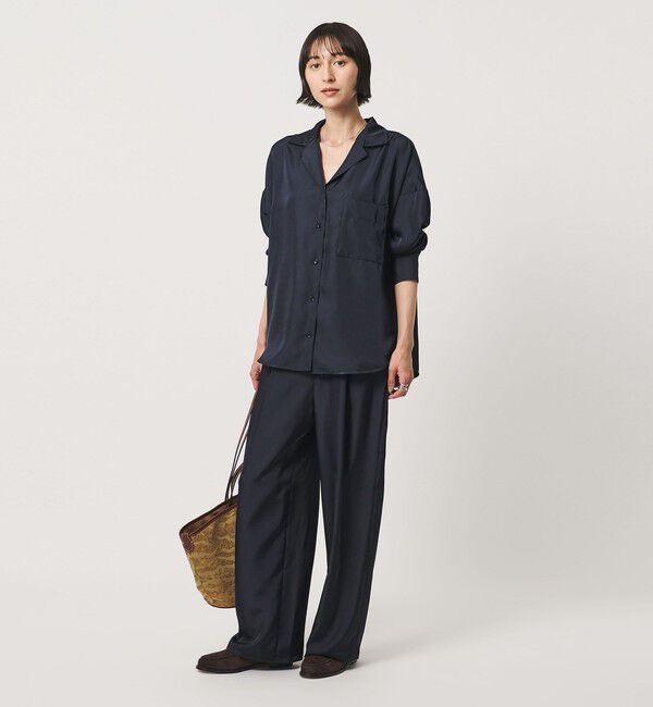 UNITED ARROWS「シルクライク イージーパンツ ‐ウォッシャブル‐」|その他|