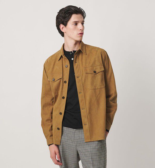 UNITED ARROWS「スエーディー オーバーシャツ」|シャツ・ブラウス|MD.BROWN