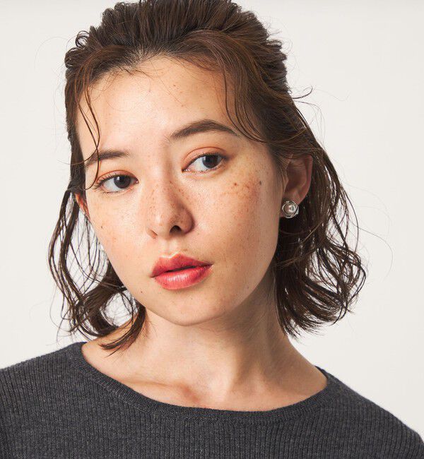 UNITED ARROWS green label relaxing「Wrap フェイクパール イヤリング」|イヤリング|