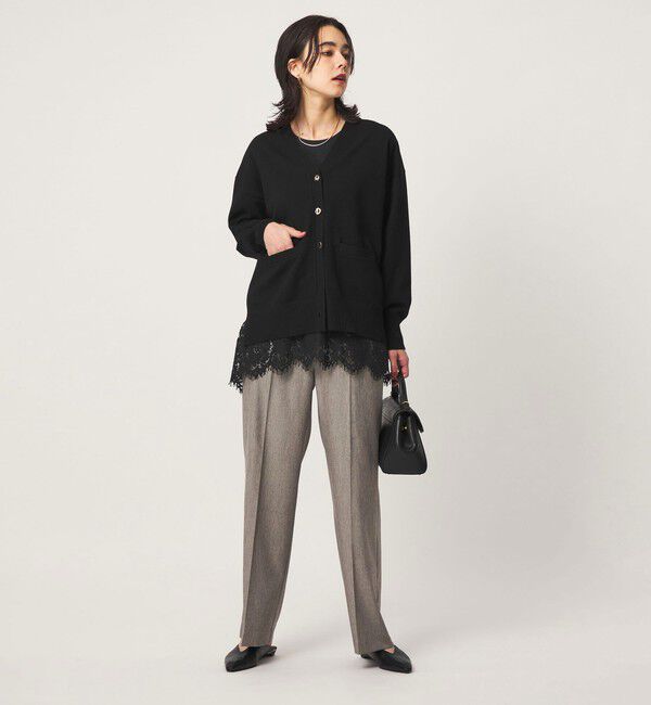 UNITED ARROWS green label relaxing「Vネック ニット カーディガン ウォッシャブル」|カーディガン|