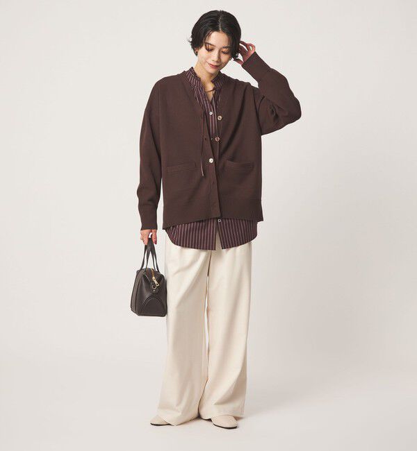 UNITED ARROWS green label relaxing「Vネック ニット カーディガン ウォッシャブル」|カーディガン|