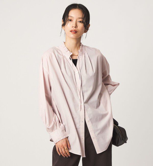 UNITED ARROWS green label relaxing「［size SHORTあり］フリルネック 2WAY ブラウス」|シャツ・ブラウス|その他3