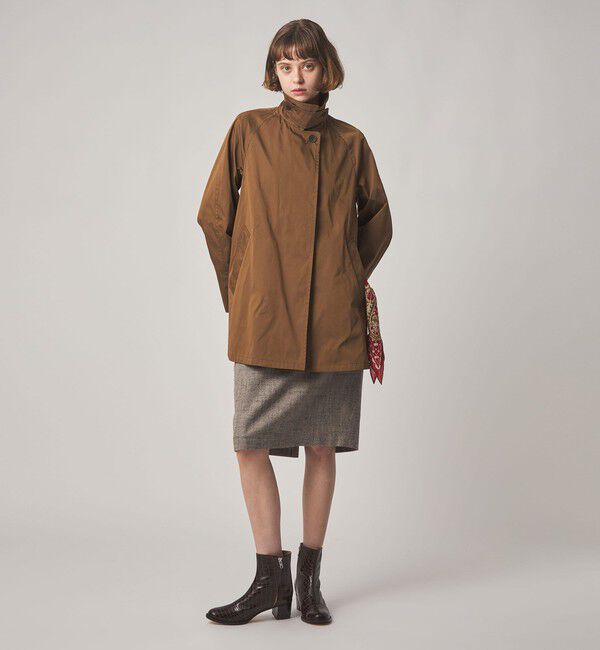 STEVEN ALAN「＜Steven Alan＞ポリエステル コットン テント ショート コート」|ステンカラーコート|