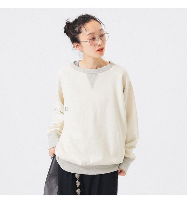 BEAMSBOY「【別注】 WAREHOUSE & CO. / ステンシル13 前V スウェット」|スウェット・ジャージ|