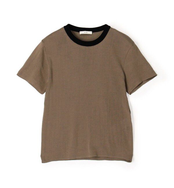 TOMORROWLAND BUYING WEAR「ATON PERFECT FIT プルオーバー」|Tシャツ・カットソー|42 ブラウン系