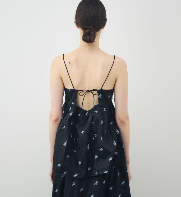 TOMORROWLAND BUYING WEAR「【別注】ne Quittez pas BLACK Camisole Embroidery トップス」|キャミソール|