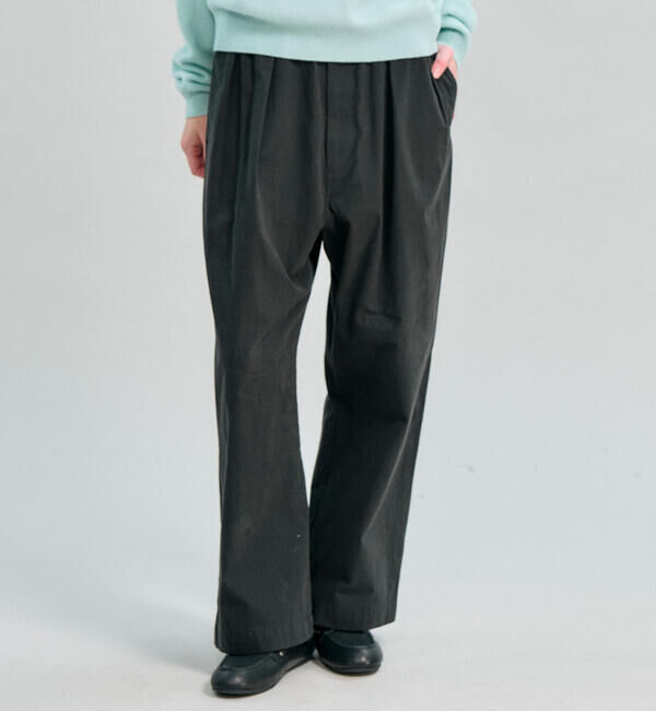 ORCIVAL「ORCIVAL | コットンナイロン ワイドイージーパンツ WOMEN」|その他|BLACK