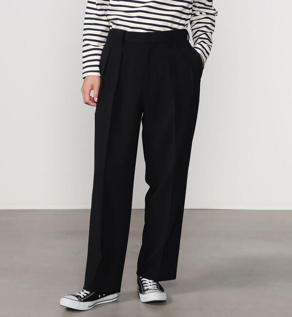 Morris & Sons「MORRIS & SONS | 2タック ワイドスラックス MEN」|チノ|