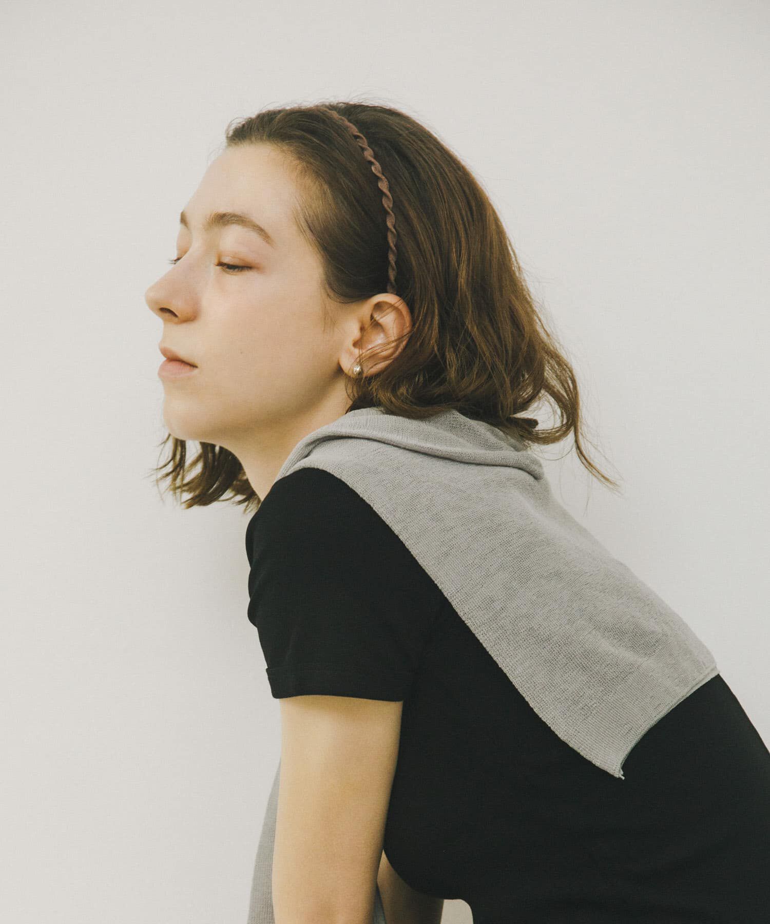 URBAN RESEARCH「decor『デコール』　TWIST HEADBAND」|カチューシャ|モカ