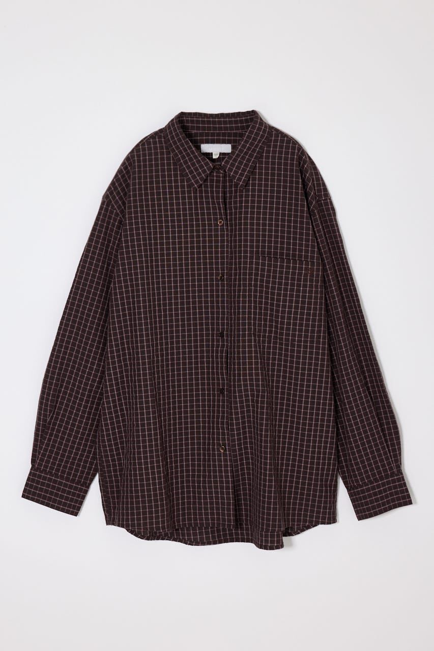 MOUSSY「SUCKER CHECK シャツ」|シャツ・ブラウス|