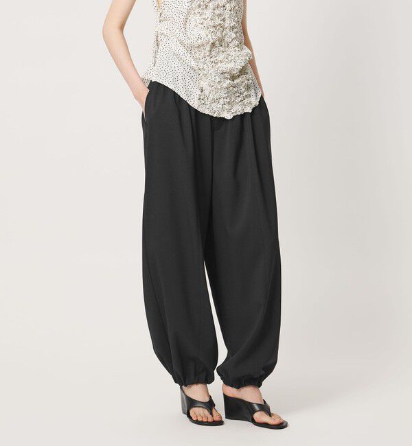AEWEN MATOPH「＜AEWEN MATOPH＞パネル バルーンパンツ ウォッシャブル」|その他|BLACK