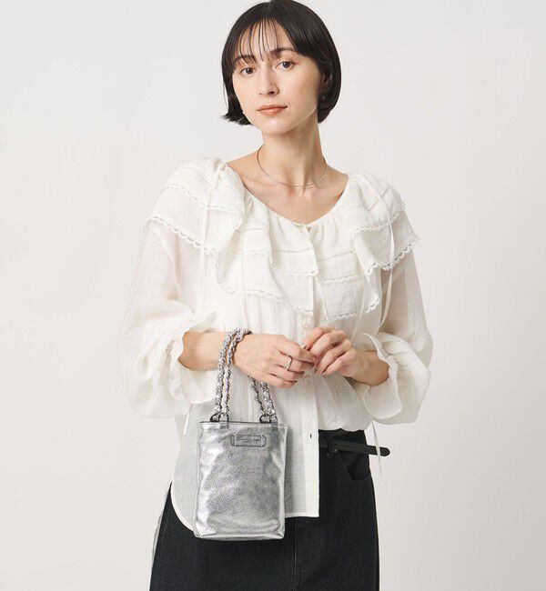 UNITED ARROWS「＜GIANNI CHIARINI＞CAMILLA MTL バッグ」|ハンドバッグ|