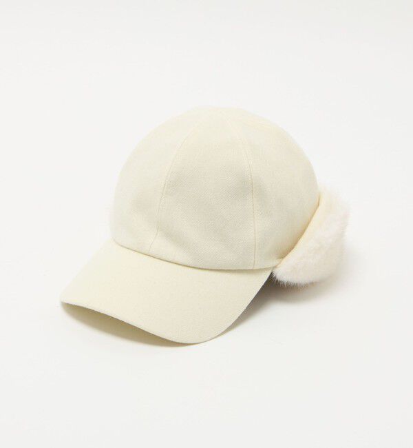 UNITED ARROWS「トラッパー キャップ」|キャップ・キャスケット|OFF WHITE