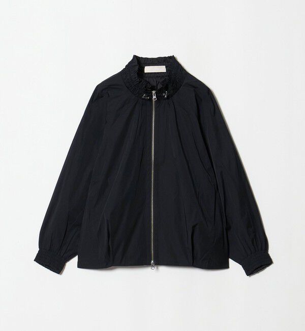 UNITED ARROWS「【別注】＜MARILYN MOON＞ギャザー ブルゾン」|ブルゾン・スタジャン|BLACK