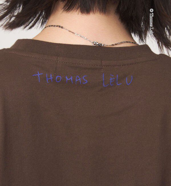 UNITED ARROWS green label relaxing「【別注】＜Thomas Lelu＞サインアート 半袖 Tシャツ カットソー」|Tシャツ・カットソー|