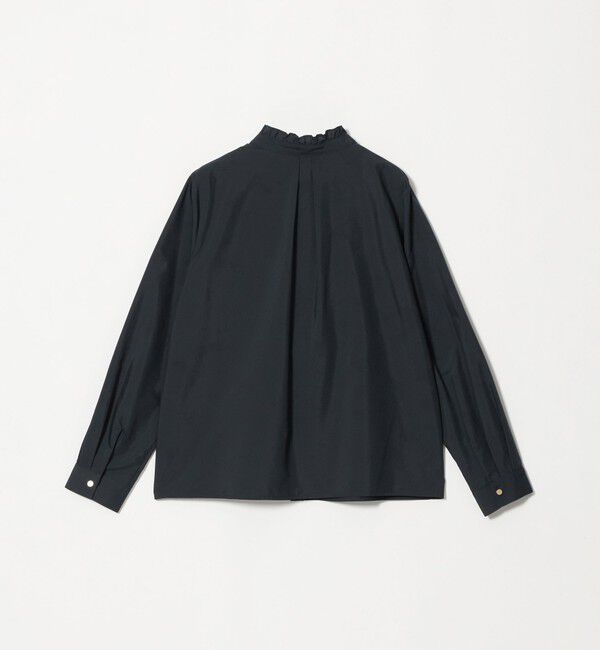 UNITED ARROWS green label relaxing「フリル ディテール ブラウス マシンウォッシャブル UVカット」|シャツ・ブラウス|
