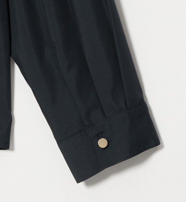 UNITED ARROWS green label relaxing「フリル ディテール ブラウス マシンウォッシャブル UVカット」|シャツ・ブラウス|
