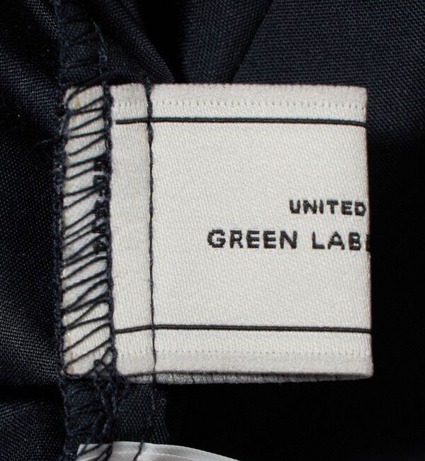 UNITED ARROWS green label relaxing「フリル ディテール ブラウス マシンウォッシャブル UVカット」|シャツ・ブラウス|