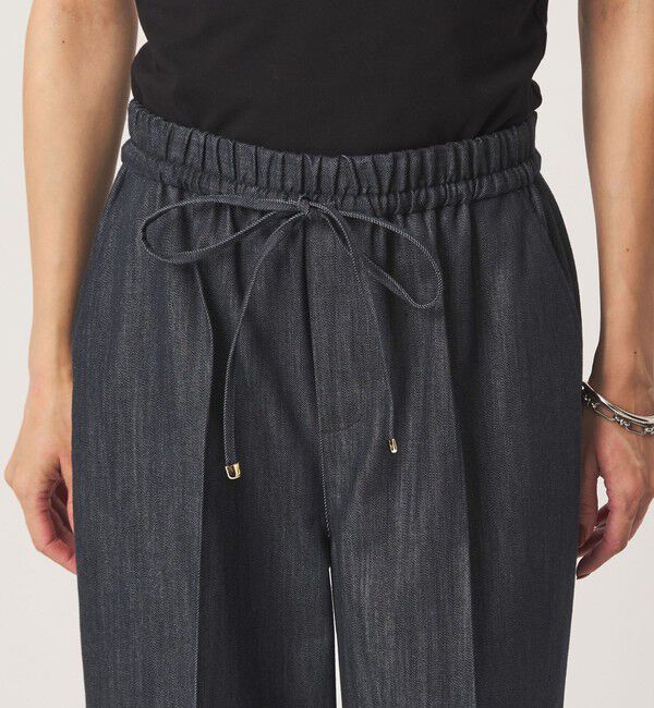 UNITED ARROWS green label relaxing「［size SHORT/TALLあり］ニーハイフレア パンツ デニム ストレッチ」|デニム|