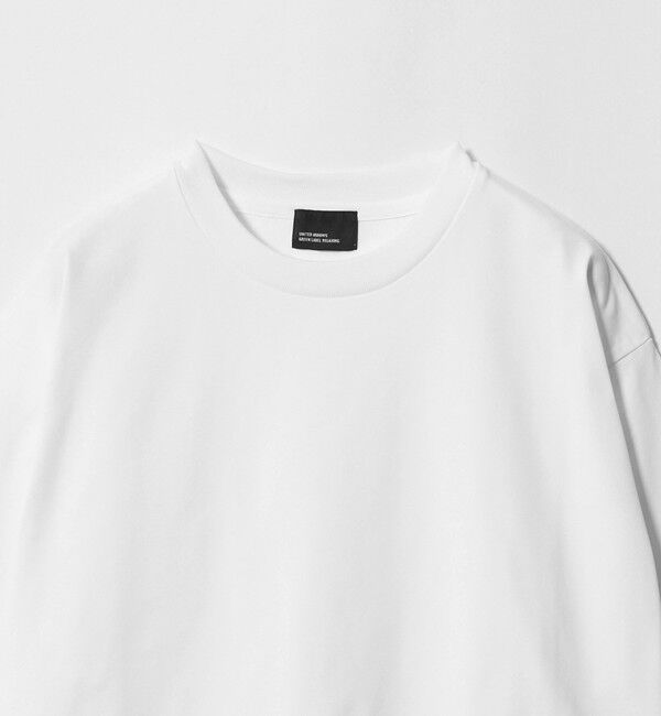 UNITED ARROWS green label relaxing「【WEB限定】JUST fit クリーン カノコ ワイド クルーネック 長袖 Tシャツ -抗菌-」|Tシャツ・カットソー|