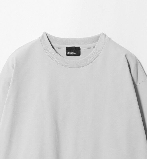 UNITED ARROWS green label relaxing「【WEB限定】JUST fit クリーン カノコ ワイド クルーネック 長袖 Tシャツ -抗菌-」|Tシャツ・カットソー|