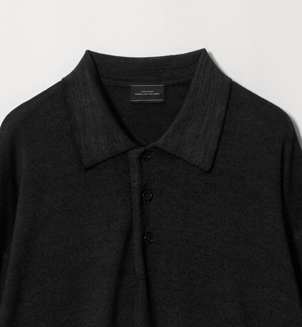 UNITED ARROWS green label relaxing「スノーダイ ウール ニット 長袖 ポロシャツ」|ニット・セーター|