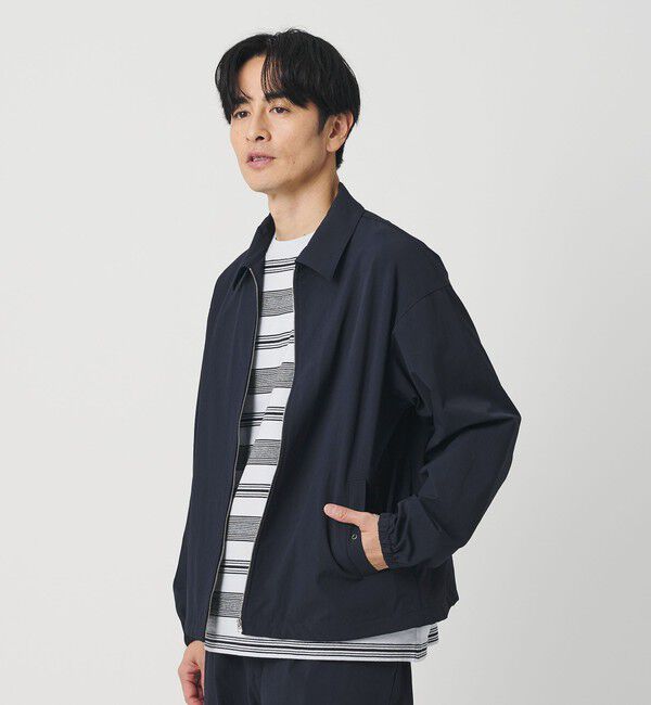 BEAUTY&YOUTH UNITED ARROWS「360&deg;MASTER ハリントン ジャケット セットアップ対応 撥水 ストレッチ ウォッシャブル」|ブルゾン・スタジャン|NAVY