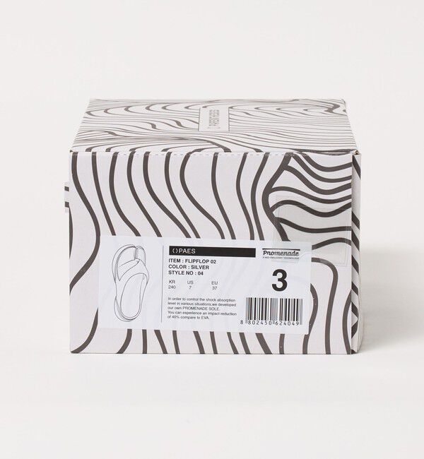 BEAUTY&YOUTH UNITED ARROWS「＜PAES＞NEW FLIP FLOP サンダル/シルバーカラー」|サンダル|
