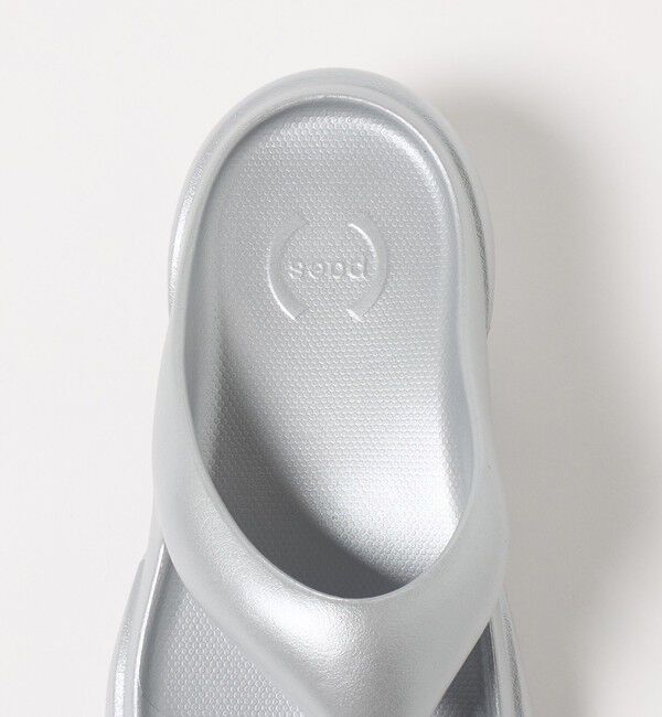 BEAUTY&YOUTH UNITED ARROWS「＜PAES＞NEW FLIP FLOP サンダル/シルバーカラー」|サンダル|