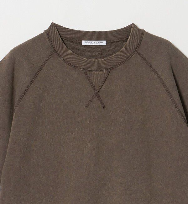 BEAUTY&YOUTH UNITED ARROWS「フェード ラグランスリーブ スウェット プルオーバー」|スウェット・ジャージ|