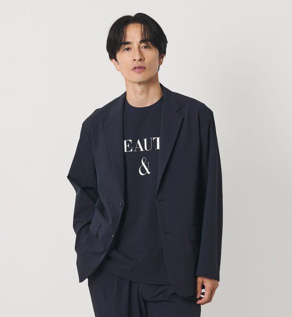 BEAUTY&YOUTH UNITED ARROWS「【WEB限定】360&deg;MASTER イーズ コンフォート 2B ジャケット セットアップ対応 撥水 ストレッチ ウォッシャ」|テーラードジャケット|