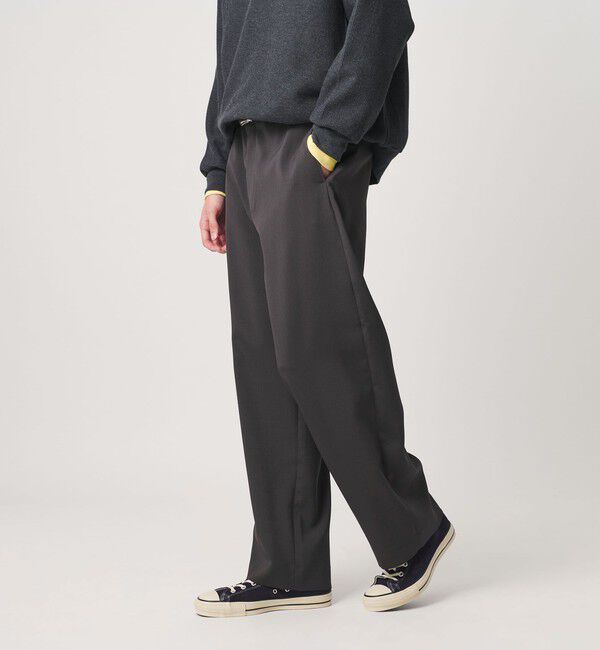 BEAUTY&YOUTH UNITED ARROWS「ダブルクロス カーブ スラックス NO.8」|チノ|