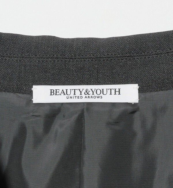 BEAUTY&YOUTH UNITED ARROWS「ポリエステルブレンド メランジ ダブルジャケット 防シワ」|テーラードジャケット|