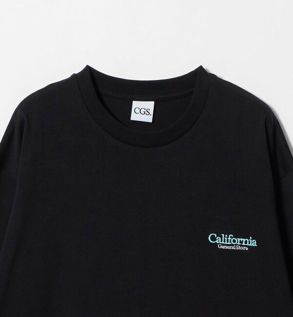 California General Store「＜CGS.＞オーガニック コットン ロングスリーブ ロゴ Tシャツ」|Tシャツ・カットソー|