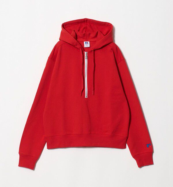 BEAUTY&YOUTH UNITED ARROWS「【別注】＜RUSSELL ATHLETIC＞ハーフジップ スウェット プルオーバー」|スウェット・ジャージ|ORANGE