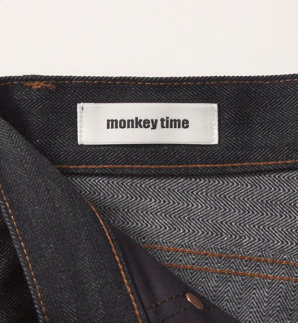 MONKEY TIME「リジッド デニム バギー パンツ」|チノ|