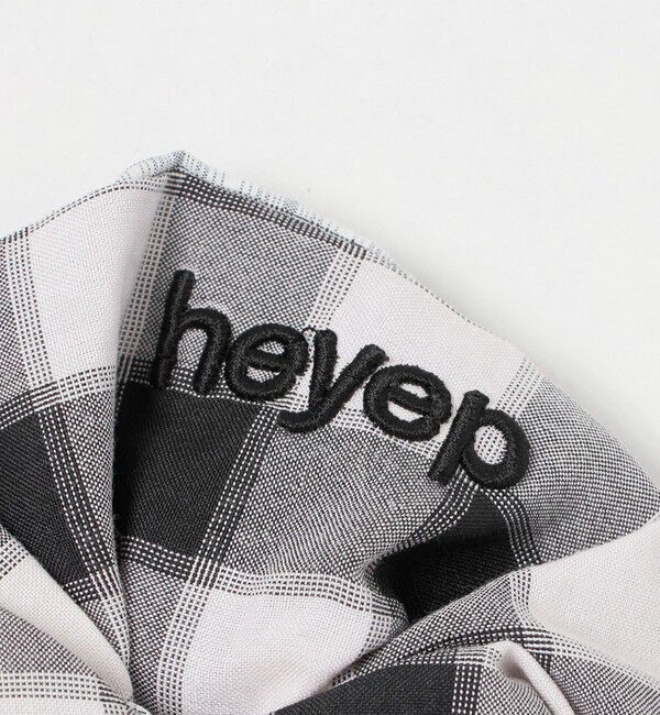 BEAUTY&YOUTH UNITED ARROWS「＜heyep＞ デュアルチェック シュシュ」|ヘアゴム・シュシュ|