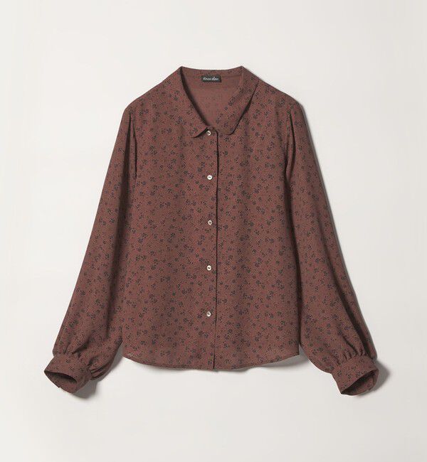 STEVEN ALAN「＜Steven Alan＞ドット フラワー ブラウス」|シャツ・ブラウス|