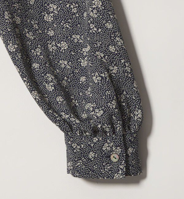 STEVEN ALAN「＜Steven Alan＞ドット フラワー ブラウス」|シャツ・ブラウス|