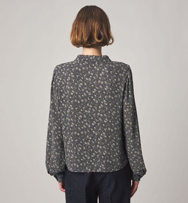 STEVEN ALAN「＜Steven Alan＞ドット フラワー ブラウス」|シャツ・ブラウス|