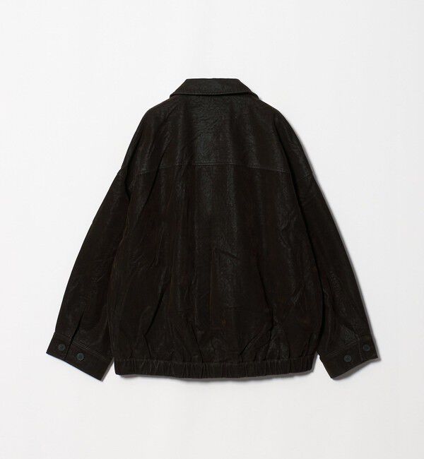 BEAUTY&YOUTH UNITED ARROWS「＜LAYAS＞レザーライク ジップ ブルゾン」|その他|