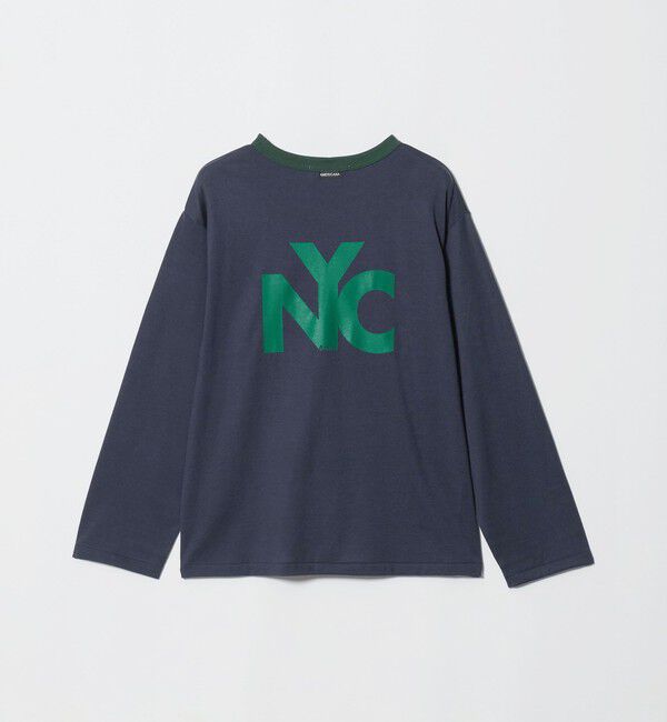 BEAUTY&YOUTH UNITED ARROWS「＜Americana＞ロゴ リンガーTシャツ」|Tシャツ・カットソー|