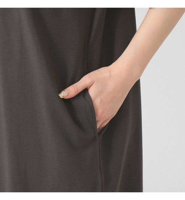Ray BEAMS 「【別注】Gymphlex / クルーネック カットソー ワンピース」|ワンピース|