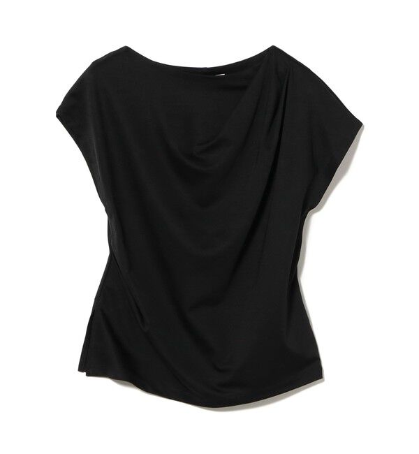 Demi-Luxe BEAMS 「アシンメトリー ドレープ プルオーバー」|Tシャツ・カットソー|