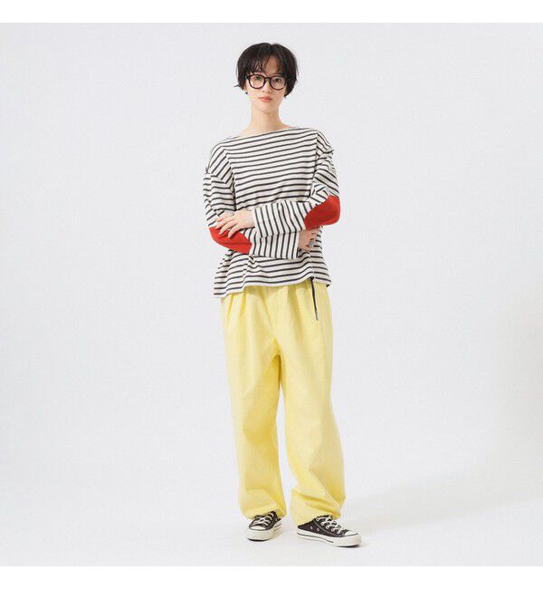 BEAMSBOY「エルボーパッチ バスク」|Tシャツ・カットソー|