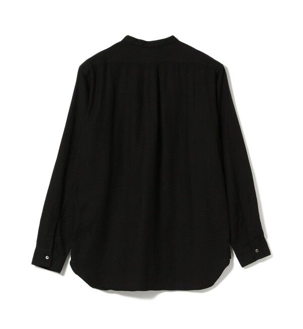 BEAMS PLUS「Band Collar Pullover Cotton Linen Herringbone」|シャツ・ブラウス|