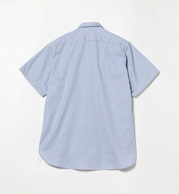 BEAMS「WORK Short Sleeve Stripe COOLMAX(R)」|シャツ・ブラウス|