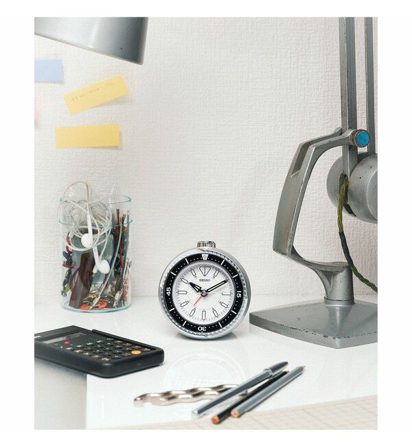 bPr BEAMS「SEIKO / EXCLUSIVE『TC208』ALARM CLOCK」|クロック・置時計|SILVER